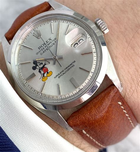 rolex datejust mickey mouse dial|Rolex Datejust 36 Mickey Mouse Dial Topolino Automatico .